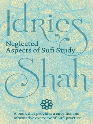 cover image of Neglected Aspects of Sufi Studies